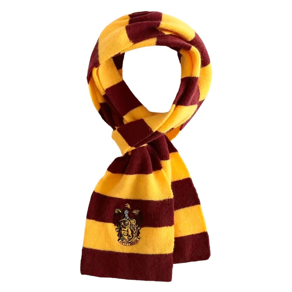 Scarf 2x Harry Potter 65” Gryffindor Slytherin Stripe (phlox) - Picture 2 of 12